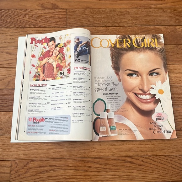 First Issue of Teen People Magazine from February 1998 - Picture 3 of 13